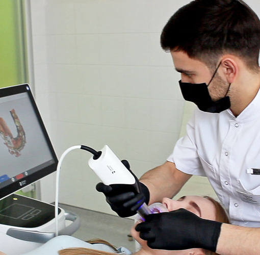 Цифровое сканирование челюсти